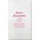 A Lot of Text Bamboo Luxe Guest Towels Image 1 of 3